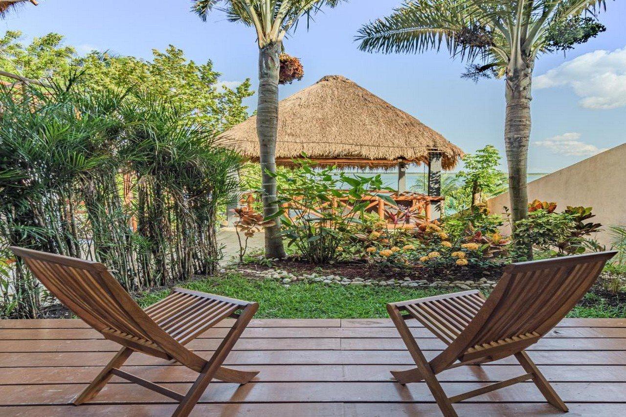 Hotel Boutique Las Nubes Bacalar Bagian luar foto