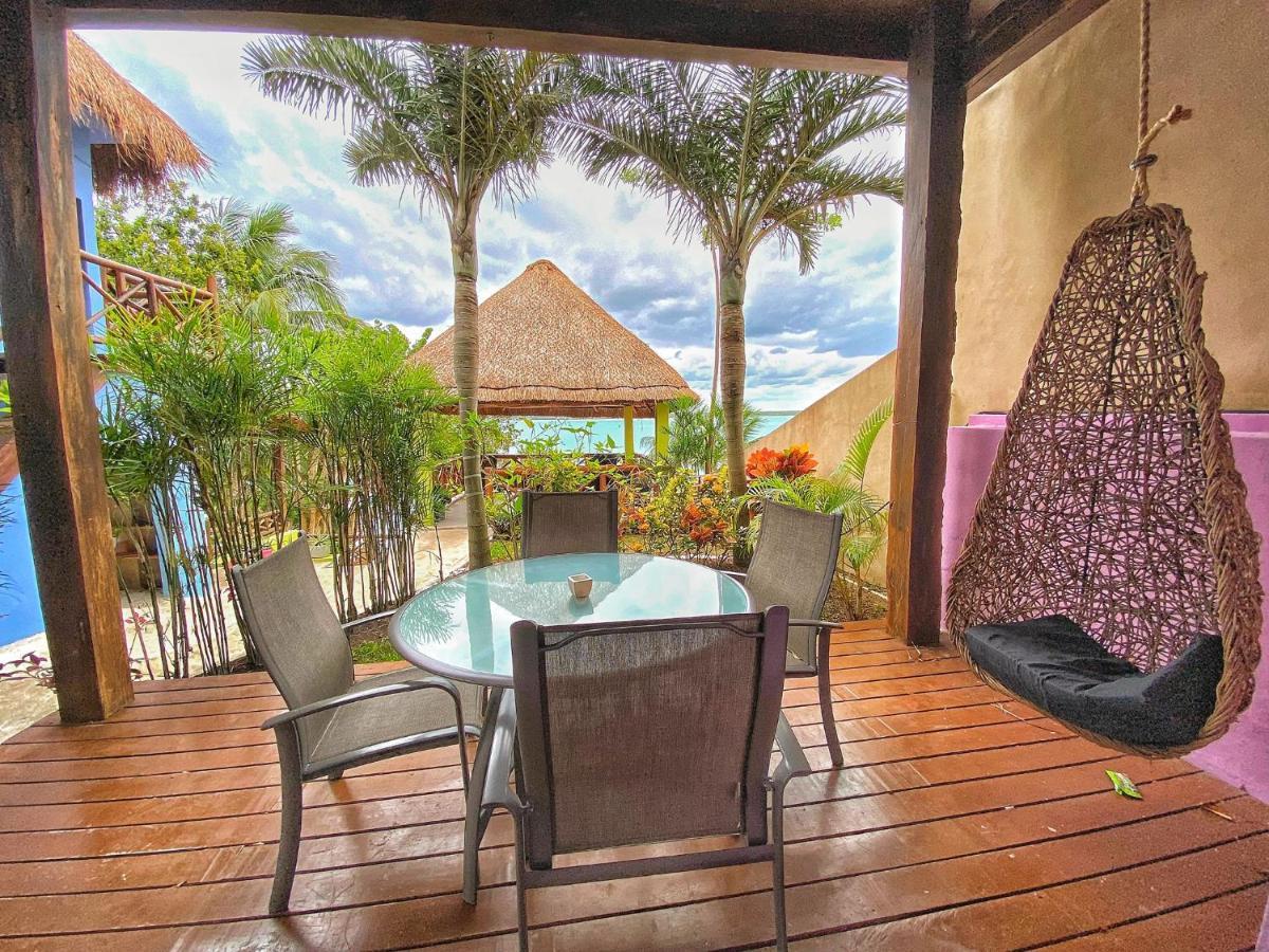 Hotel Boutique Las Nubes Bacalar Bagian luar foto