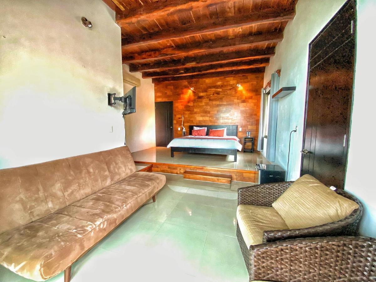 Hotel Boutique Las Nubes Bacalar Bagian luar foto