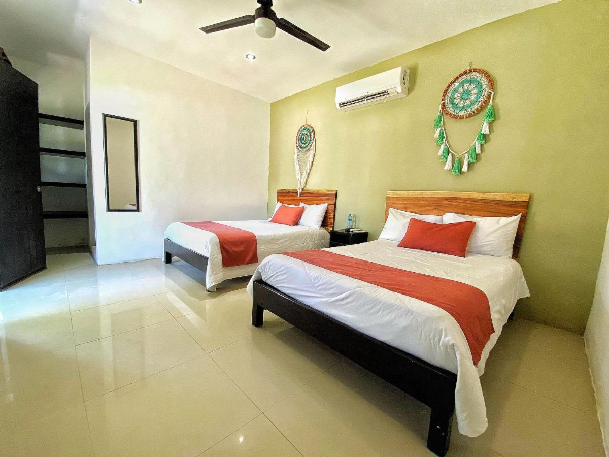 Hotel Boutique Las Nubes Bacalar Bagian luar foto