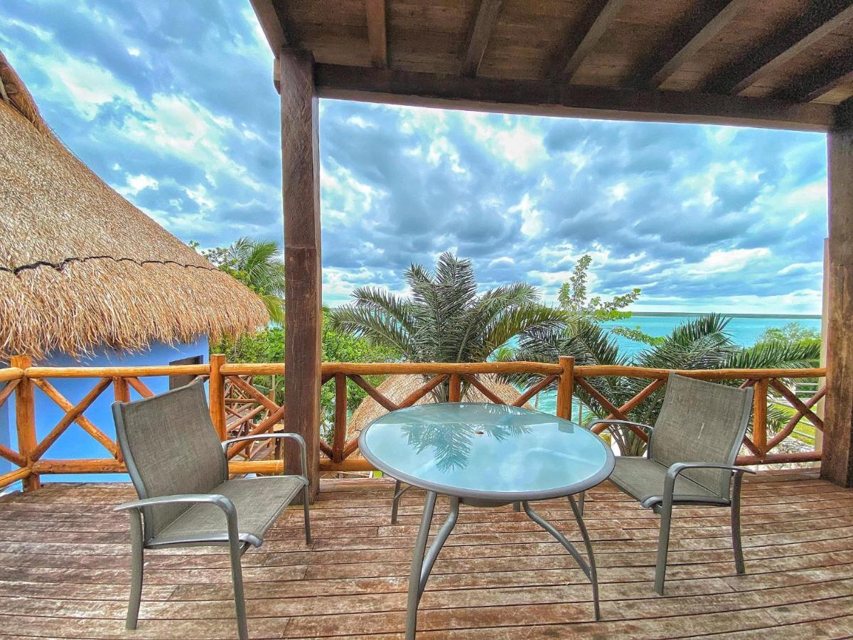 Hotel Boutique Las Nubes Bacalar Bagian luar foto