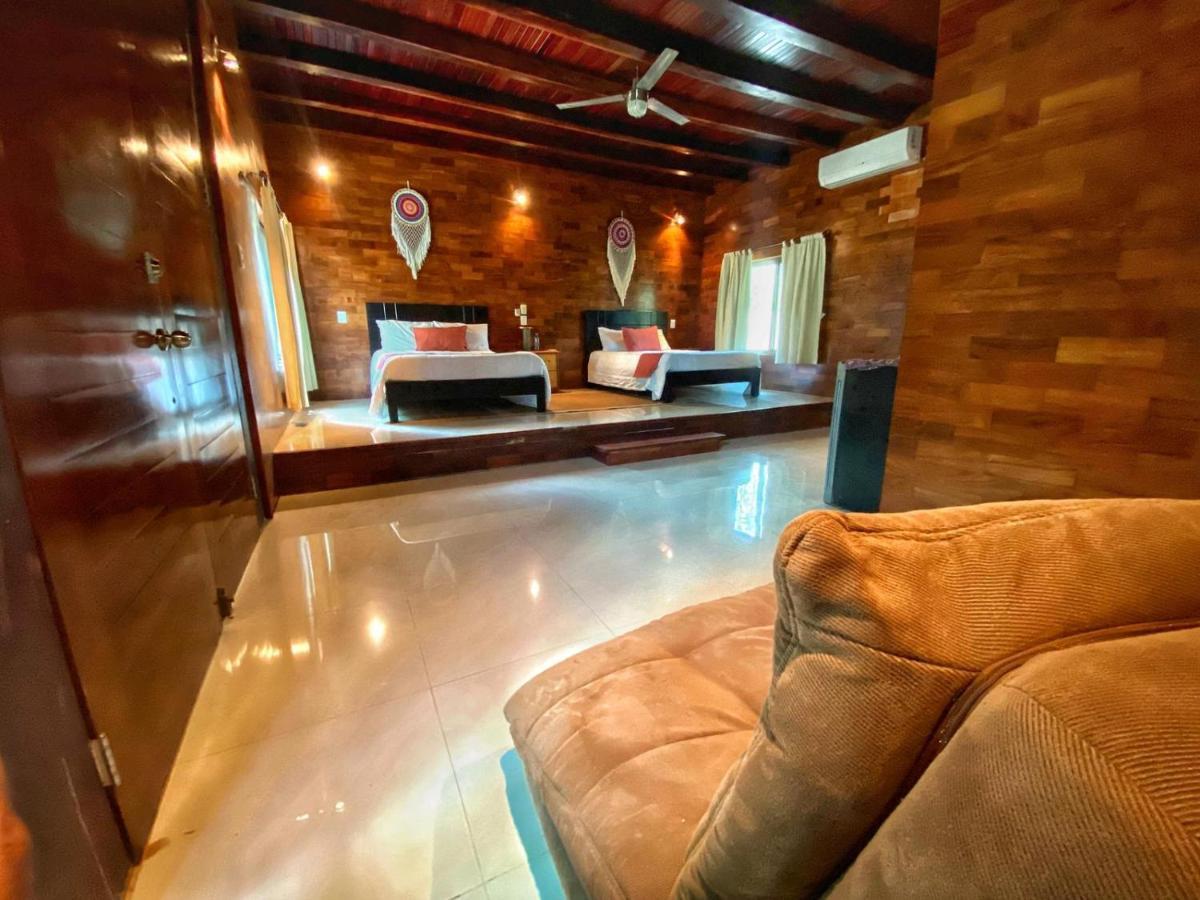 Hotel Boutique Las Nubes Bacalar Bagian luar foto