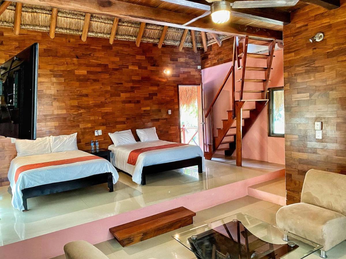 Hotel Boutique Las Nubes Bacalar Bagian luar foto
