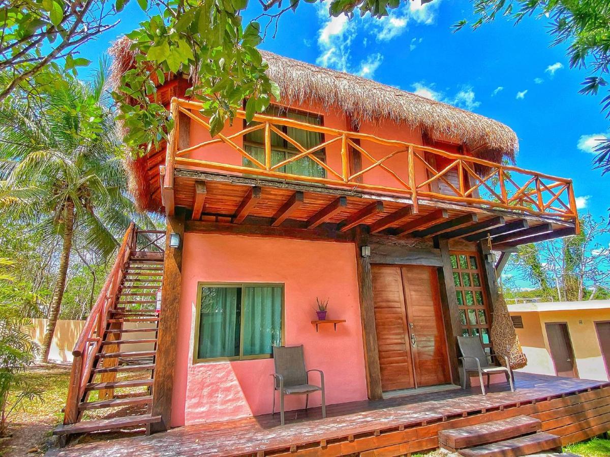 Hotel Boutique Las Nubes Bacalar Bagian luar foto
