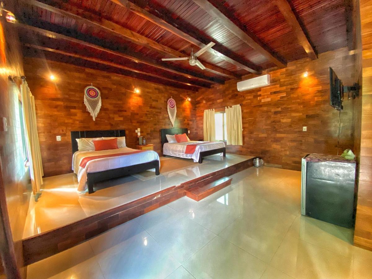 Hotel Boutique Las Nubes Bacalar Bagian luar foto