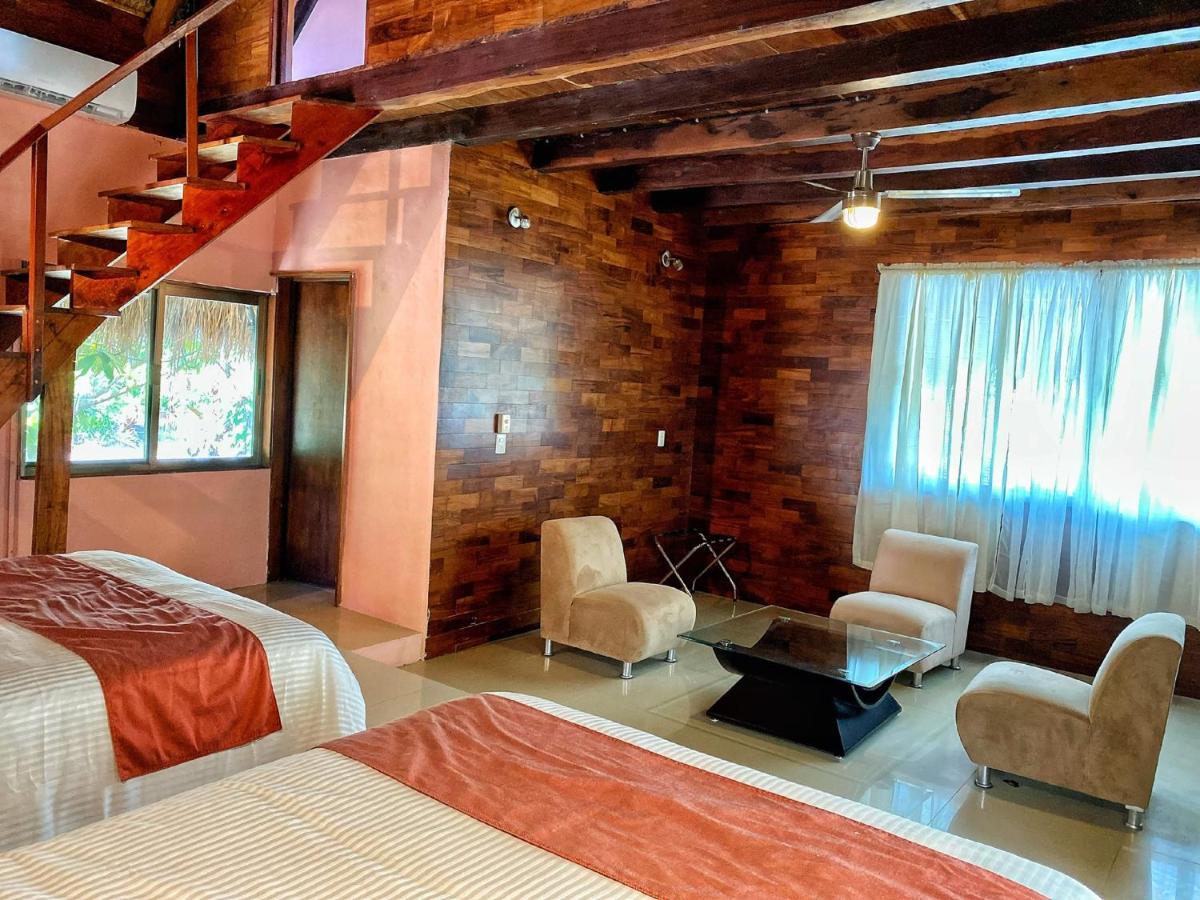 Hotel Boutique Las Nubes Bacalar Bagian luar foto