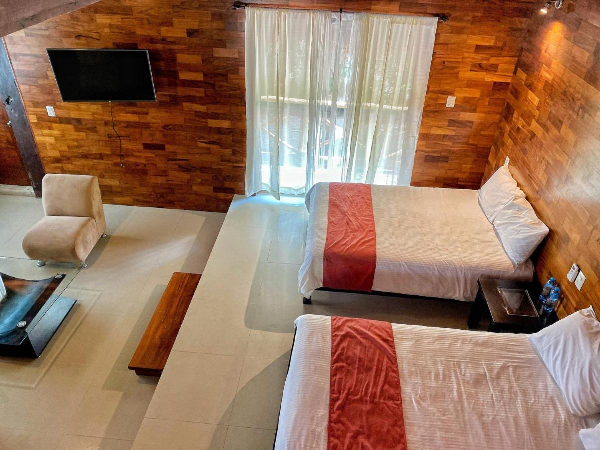 Hotel Boutique Las Nubes Bacalar Bagian luar foto