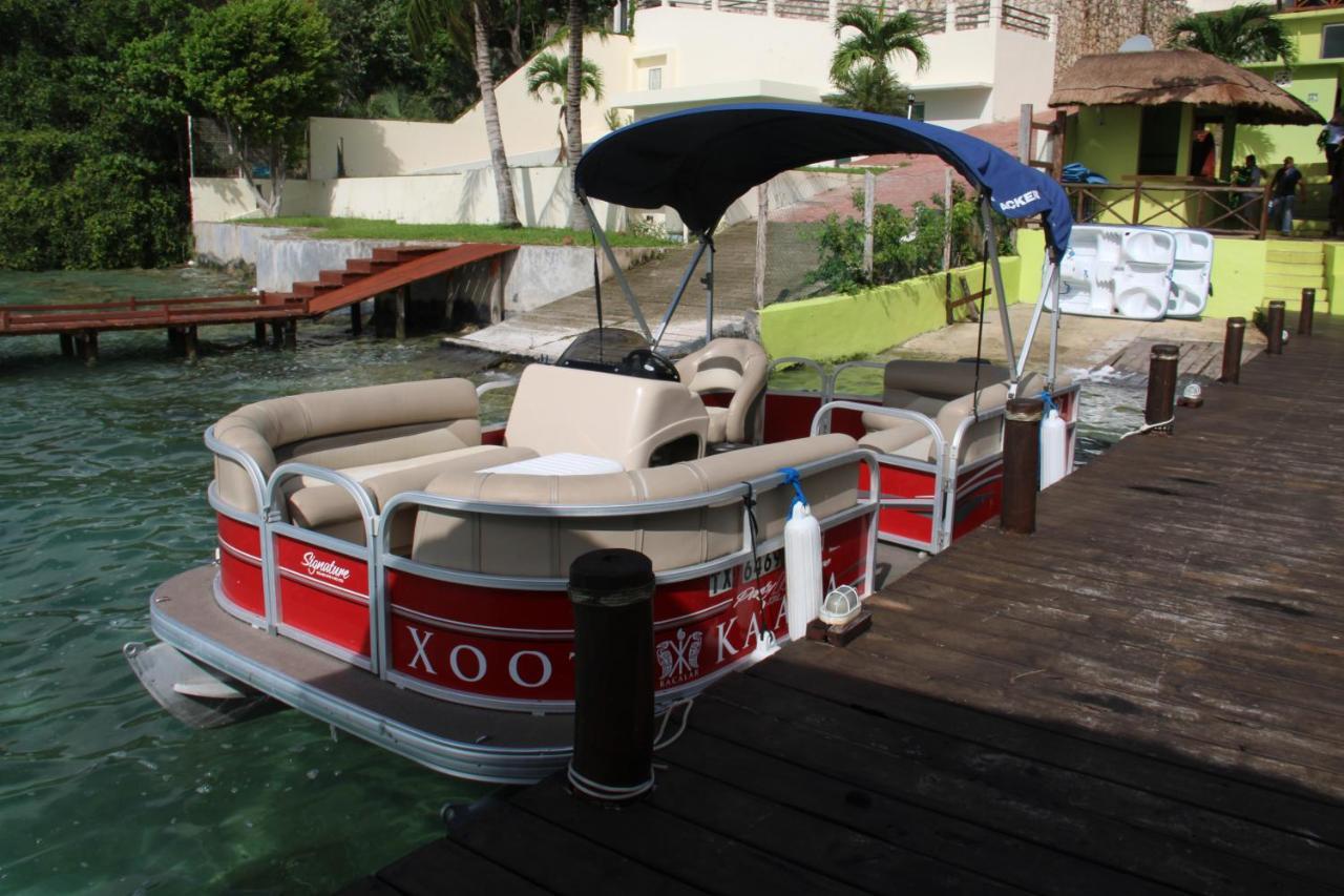 Hotel Boutique Las Nubes Bacalar Bagian luar foto
