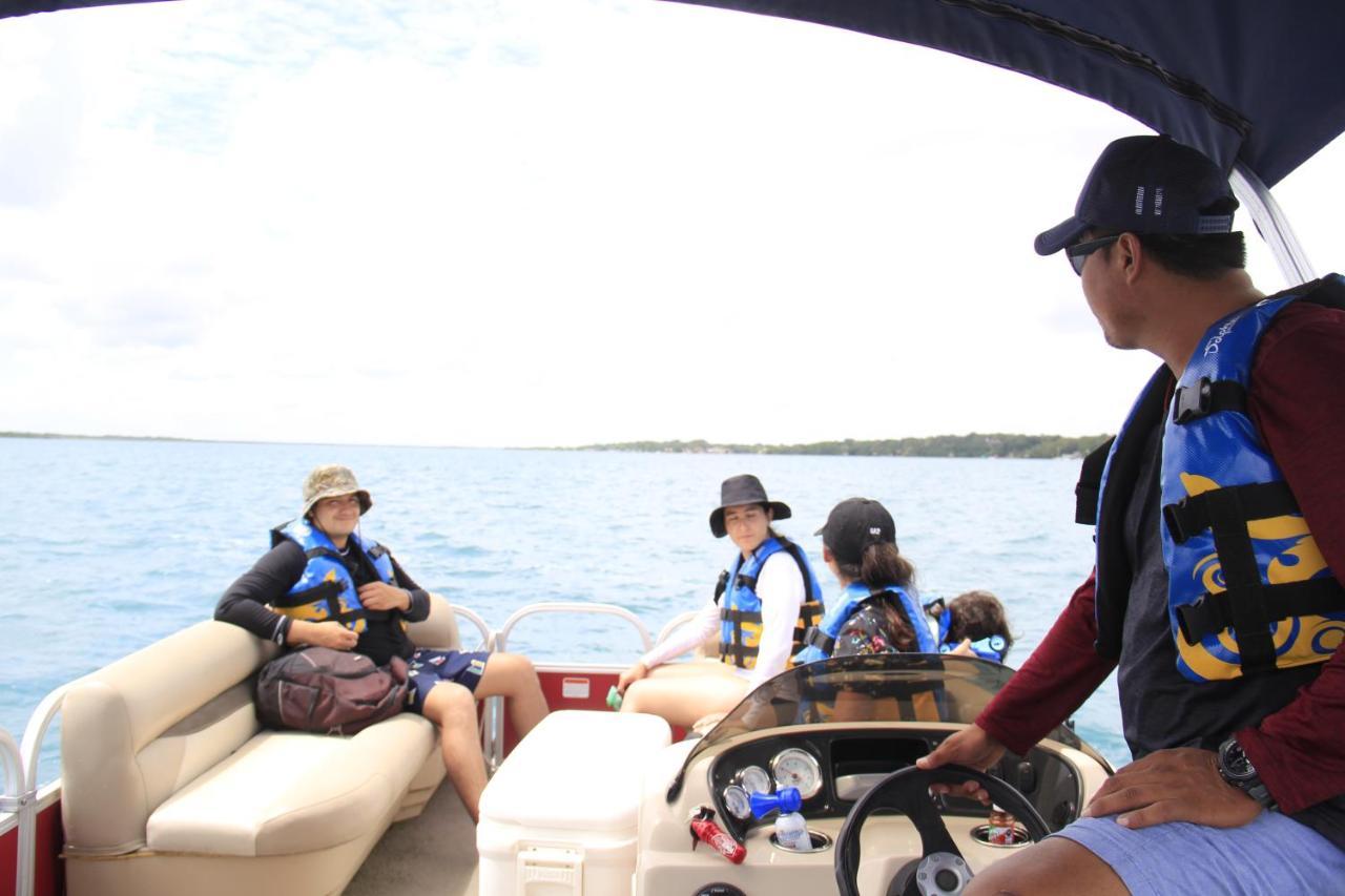 Hotel Boutique Las Nubes Bacalar Bagian luar foto
