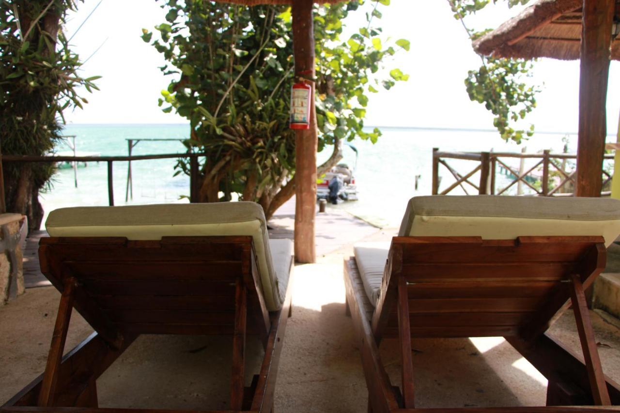 Hotel Boutique Las Nubes Bacalar Bagian luar foto