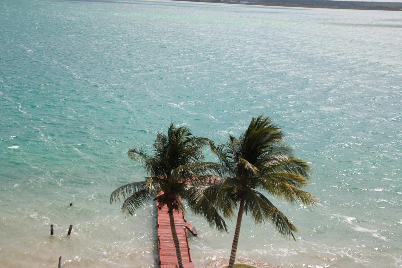 Hotel Boutique Las Nubes Bacalar Bagian luar foto