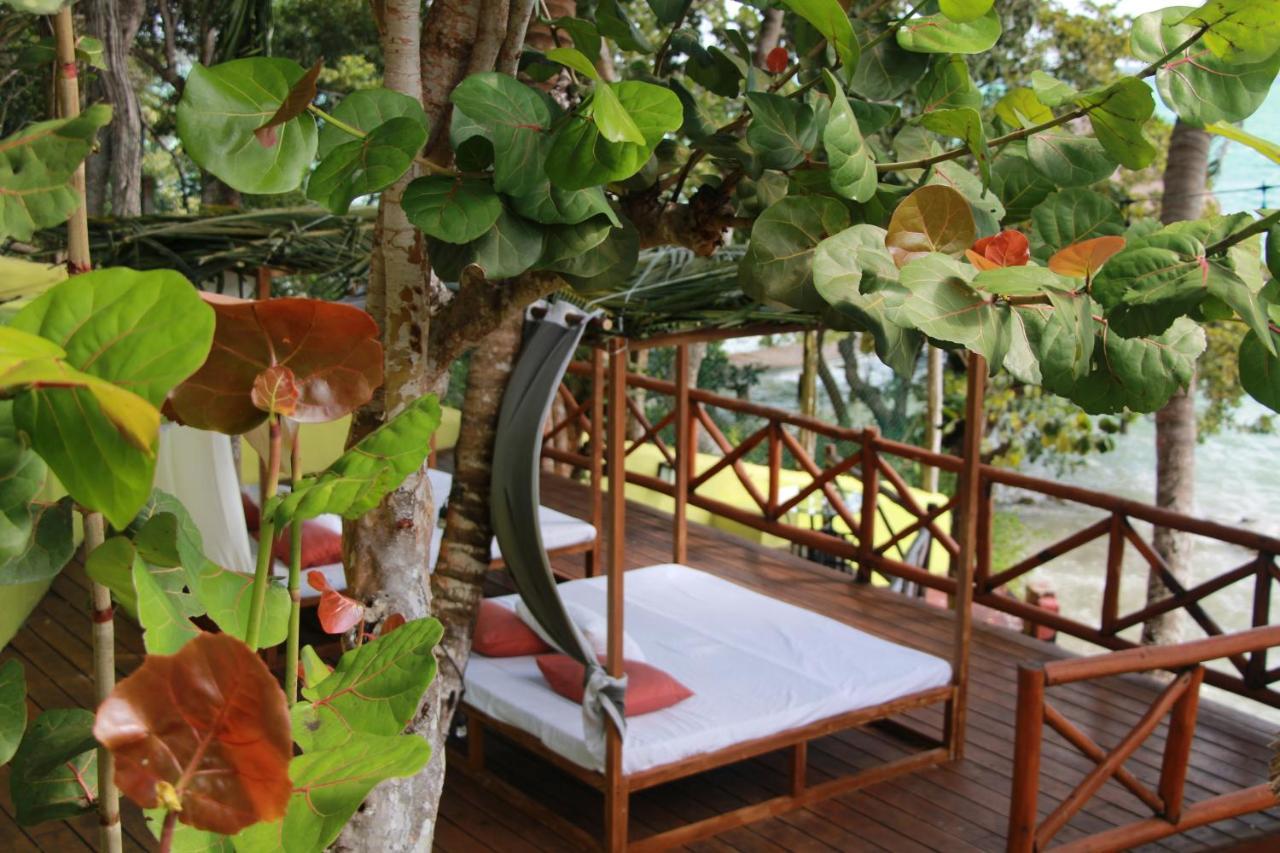 Hotel Boutique Las Nubes Bacalar Bagian luar foto