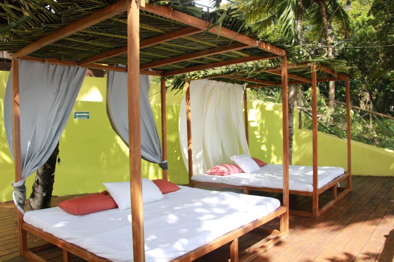 Hotel Boutique Las Nubes Bacalar Bagian luar foto