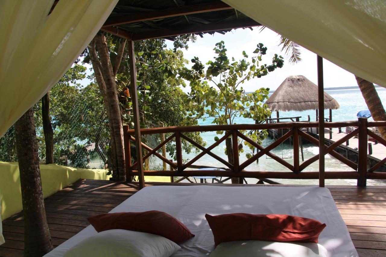 Hotel Boutique Las Nubes Bacalar Bagian luar foto