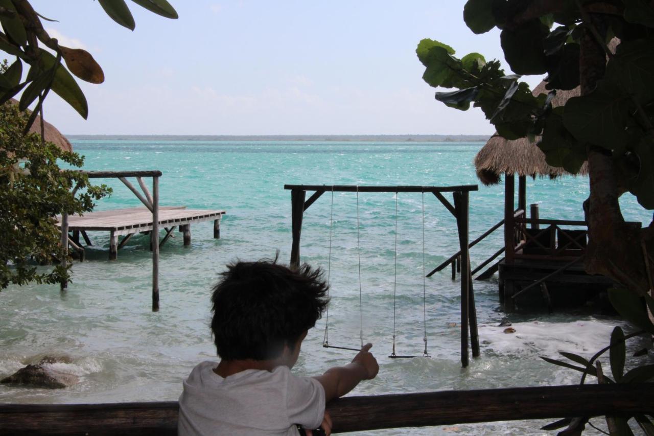 Hotel Boutique Las Nubes Bacalar Bagian luar foto