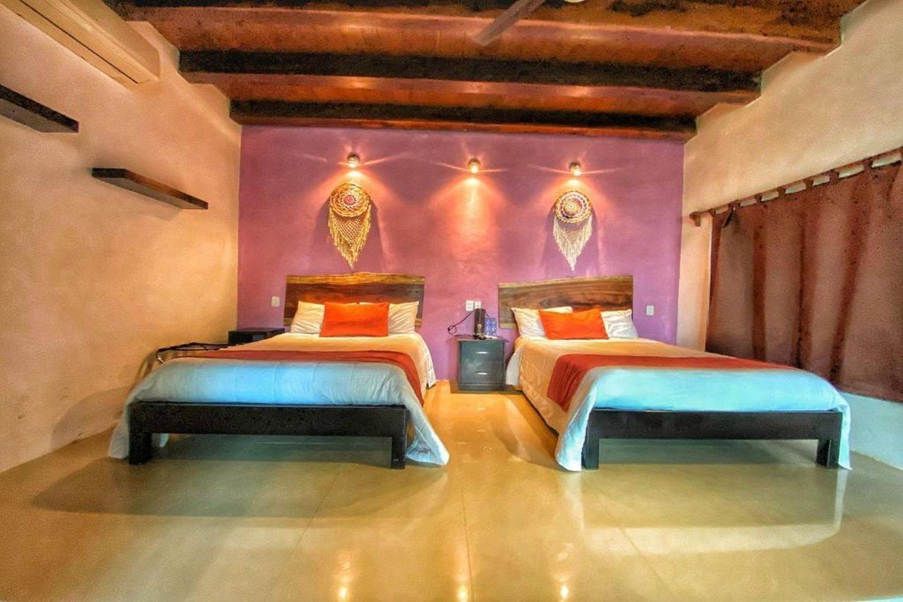 Hotel Boutique Las Nubes Bacalar Bagian luar foto