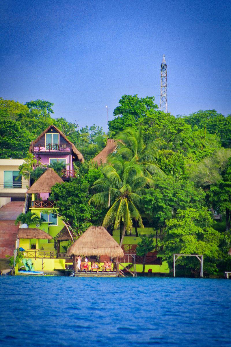 Hotel Boutique Las Nubes Bacalar Bagian luar foto